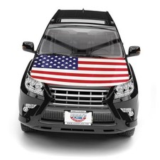 American Flag Car Hood Cover 63"x47" 160x120 cm USA Stars Stripes