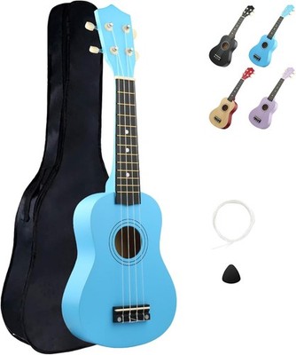 Soprano Ukulele Kids Ukulele for Beginners - 21 Small Guitar Ukulele with Gig Ba