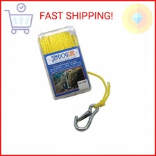 Sea Dog 304206100YW-1 Polypropylene Anchor Line with Snap, 1/4" x 100'