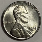 1943 D - Lincoln Wheat Wartime Steel Cent - BU Exact Coin Imaged #LWC396