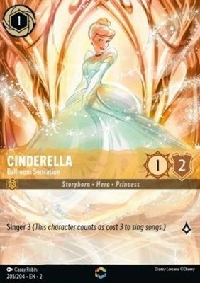 Cinderella, Ballroom Sensation - ENCHANTED - Rise of the Floodborn - Lorcana TCG