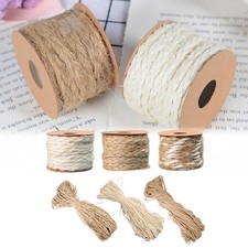 Eco Friendly Jute Rope Twine Burlap Rope Natural Jute Material Rustic Texture