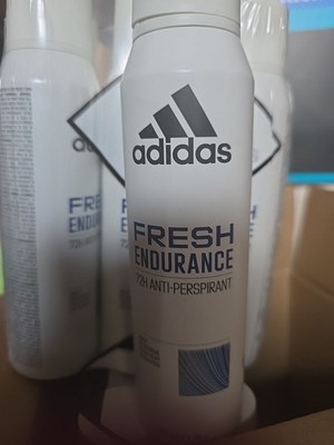 adidas Fresh Endurance 72 Anti-Perspirant Deodorant Body Spray, 150ml 6pk