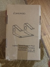 Aluminum Laptop Stand LELS07 Ergonomic Riser   Brand New in Box