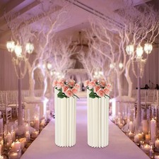 Cardboard Vase Tall Flower Vase Flowers Stand for Party Tables Decorations 80cm