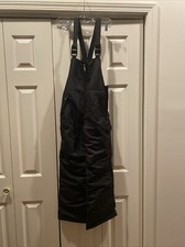 Magellan Outdoors Alpine Ski One Piece Bib Clothing Black Youth Size Medium