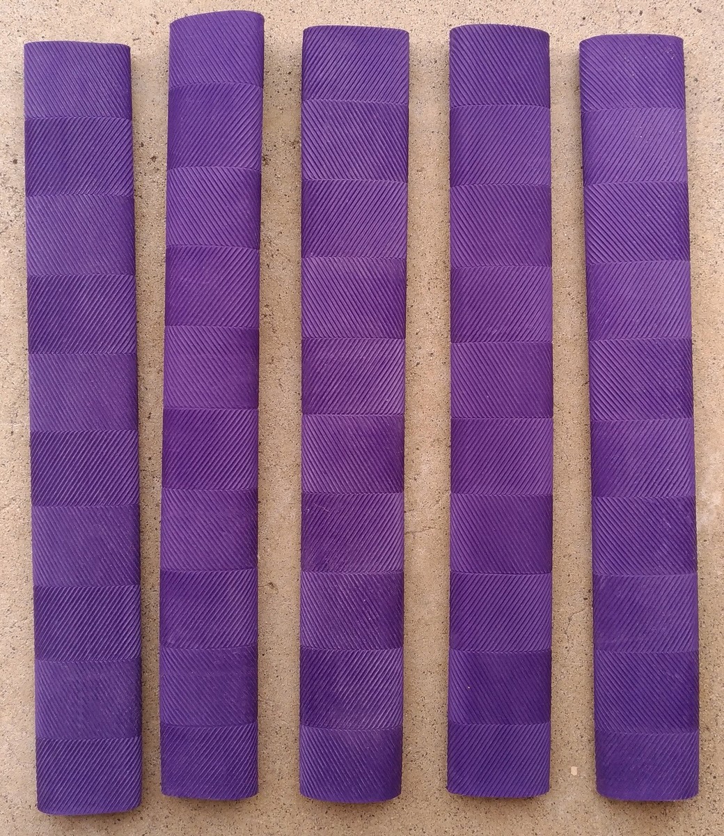 10x BAND CHEVRON Cricket Bat Grip - PURPLE - Oz Stock - Foto 8