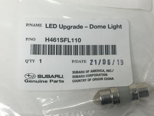 OUTBACK BRZ FORESTER Genuine Subaru LED Upgrade Dome Light BULB H461SFL110 - Picture 3 of 3