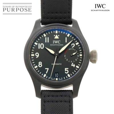 IWC Big Pilot's Watch Top Gun IW502001 Men's Watch From Japan