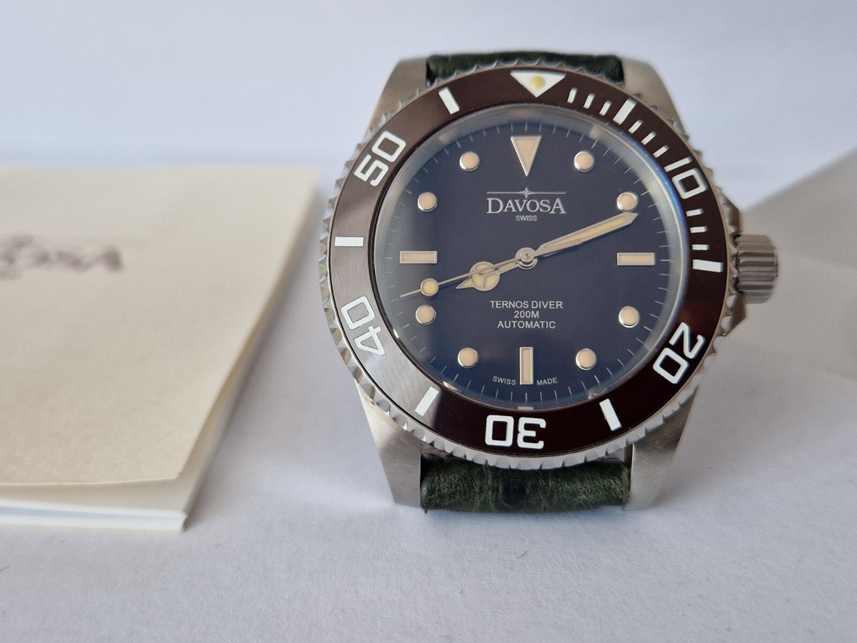 Davosa Ternos Diver 200 M-Automatic -Ref 6756 -All Stainless Steel