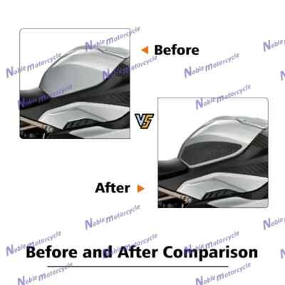 Adesivo Antiscivolo Per Serbatoio Moto S1000RR – Protezione Laterale In PU, Resistente Al Calore E All'usura, Per Modelli 2009-2018, Facile Applicazione Senza Attrezzi