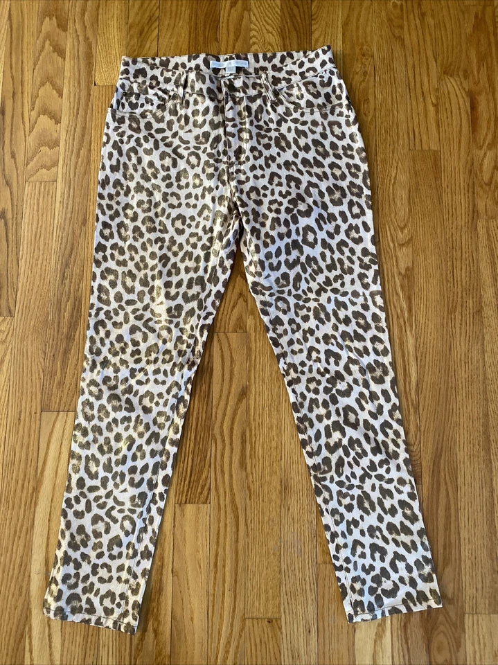PANTALONES LEOPARDO BOSTON PROPIOS Metálicos 8 Nuevos sin Etiquetas