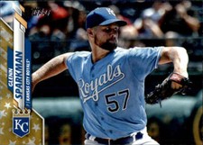 2020 Topps Walmart Exclusive Goldstar #679 Glenn Sparkman Kansas City Royals