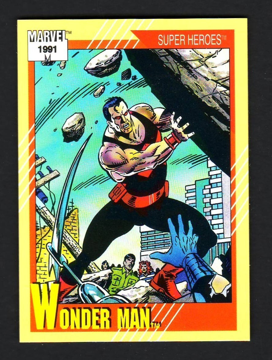 MARVEL 1991 トレーディングカード まとめ メルカリ便 1991 MARVEL UNIVERSE BASE CARD 30 WONDER MAN | eBay