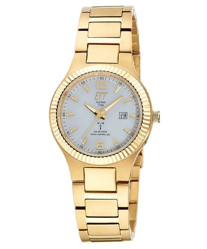 ETT ECO TECH TIME Orologio Solare Da Donna Everest Lady Color Oro ELT-11673-12M