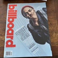 Billboard Magazine February 13, 2016 Kendrick Lamar Chris Stapleton Brand New