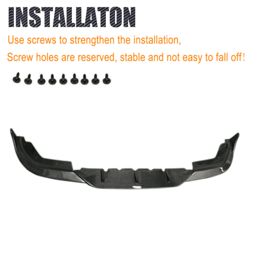 Se adapta a BMW 3er G20 G28 M340i M-SPORT carbono labio delantero alerón labio - Imagen 8 de 11