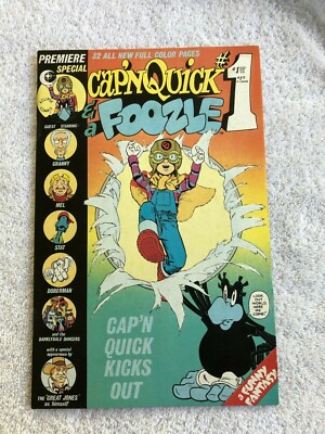 Cap'n Quick and a Foozle #1 (Jul 1984, Eclipse) VF 8.0