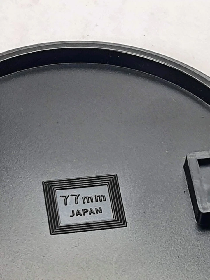 77mm Snap-on Front Lens Cap Protection Cover 77mm Bower Glass Safety Lid Japan - Image 3 of 4