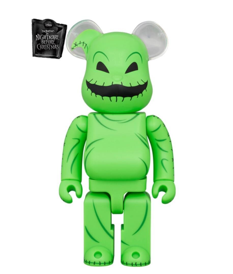 MEDICOM TOY - BE@RBRICK OOGIE BOOGIE & SANTA JACK 400％ BE@RBRICK OOGIE BOOGIE SANTA JACK NIGHTMARE BEFORE CHRISTMAS
