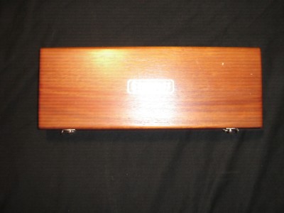 micrometer starrett Athol,USA wooden box case for 448 depth gage indicator used
