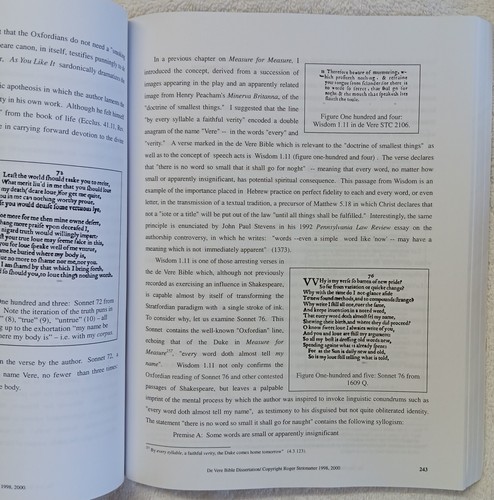 The Marginalia Of Edward de Vere's Geneva Bible Roger A Stritmatter 2003 - Picture 14 of 19