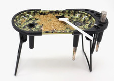 Ultimate Portable Rolling Tray Foldable Design Cone Loading Acesory Rack Durable