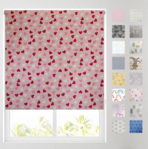 Patterned Thermal Blackout Roller Blinds - 38+ Designs -FREE CUT TO SIZE SERVICE - Photo 1/86