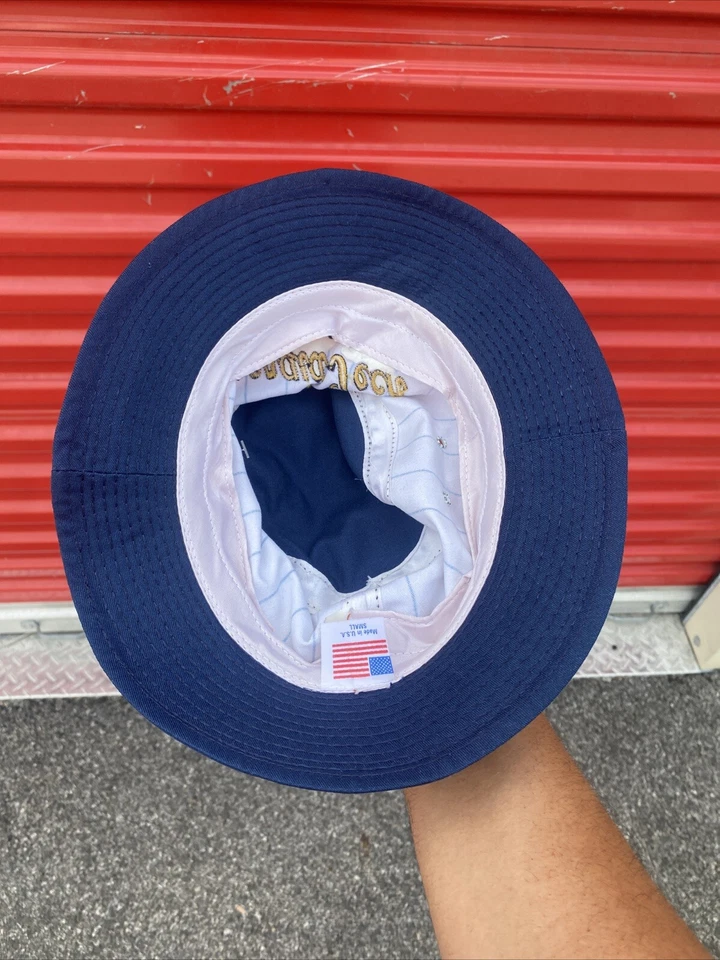 Vintage Georgia Tech The Game Big Logo New With Tags 90’s Bucket Hat Rapper OG - Image 4 of 4