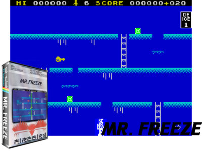 Sinclair ZX Spectrum 48K Spiel - MR FREEZE - Firebird - getestet & funktionsfähig