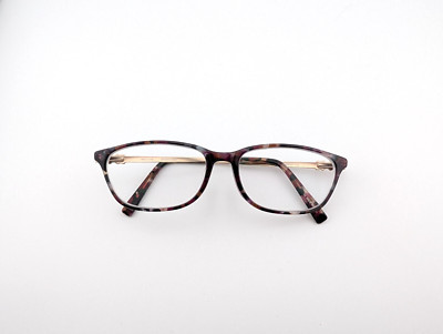 Karen Kane Eyeglasses, Frames Only, Barbary Fig, 54-17-145, Plastic, Brown Demi