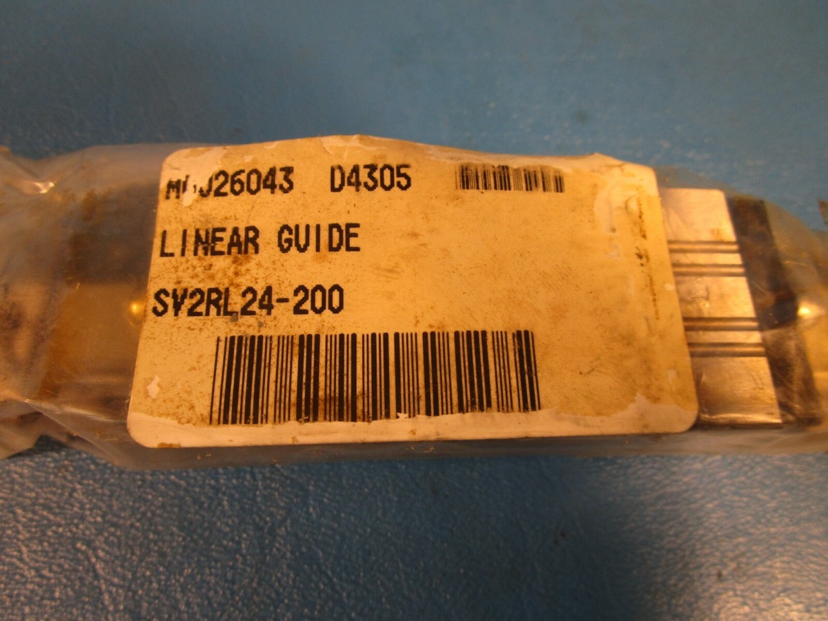 Misumi, SV2RL24-200, Two SVR24 Linear Block Guides on a 200mm Rail 