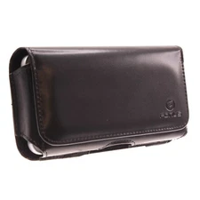 Leather Case Belt Clip Swivel Holster Loops Cover Pouch Carry for Smartphones