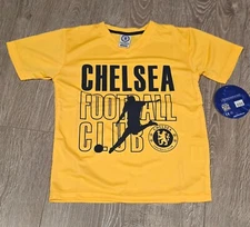 Chelsea Soccer Poly Shirt Soccer Youth Jersey - 2015 Version Yellow