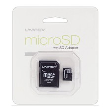 Unirex 32GB Micro SD Card with SD Adapter, MSU325