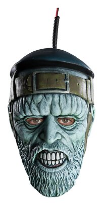 Ghostbusters Child Sparky the Subway Ghost 3/4 Mask, Blue Scary Old Man, NWT