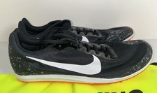 Nike Zoom Rival D 10 Racing Track Spikes Black/White/Orange Men  s Size 13