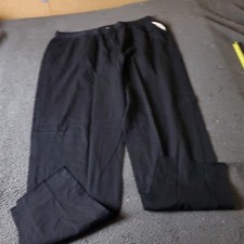 KingSize Pants Big Tall Mens Size 3XL 38L Black Cotton Chino Khaki