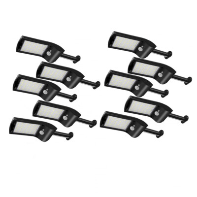 Waterproof 36 LED Solar Power PIR Motion Sensor Wall Light Outdoor Garden Lamp