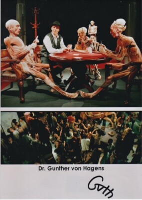 DR. GUNTER VON HAGENS 10x8 JAMES BOND AUTOGRAMM SIGNED RARITÄT CASINO ROYALE COA
