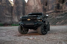 Fab Fours Matrix Front Bumper - No Guard for 15-19 Silverado 2500HD / 3500HD