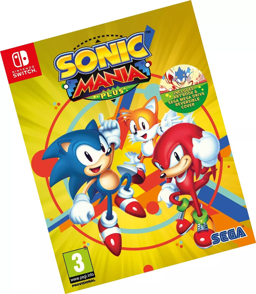 Sonic Mania and Sonic PLUS