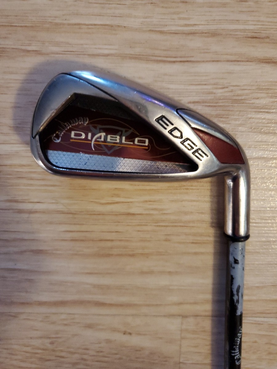 Callaway Diablo Edge 6 Iron RH Golf 75g Reg Flex Graphite Mid Low