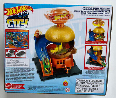 Pista Hot Wheels City Drive-thru De Hambúrguer Mattel - Vals Magazine