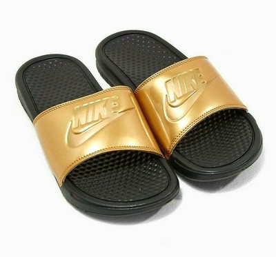 nike benassi jdi gold