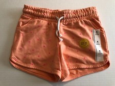 NWT Girls Cat Jack Orange with Pink polka dot Shorts Size 8