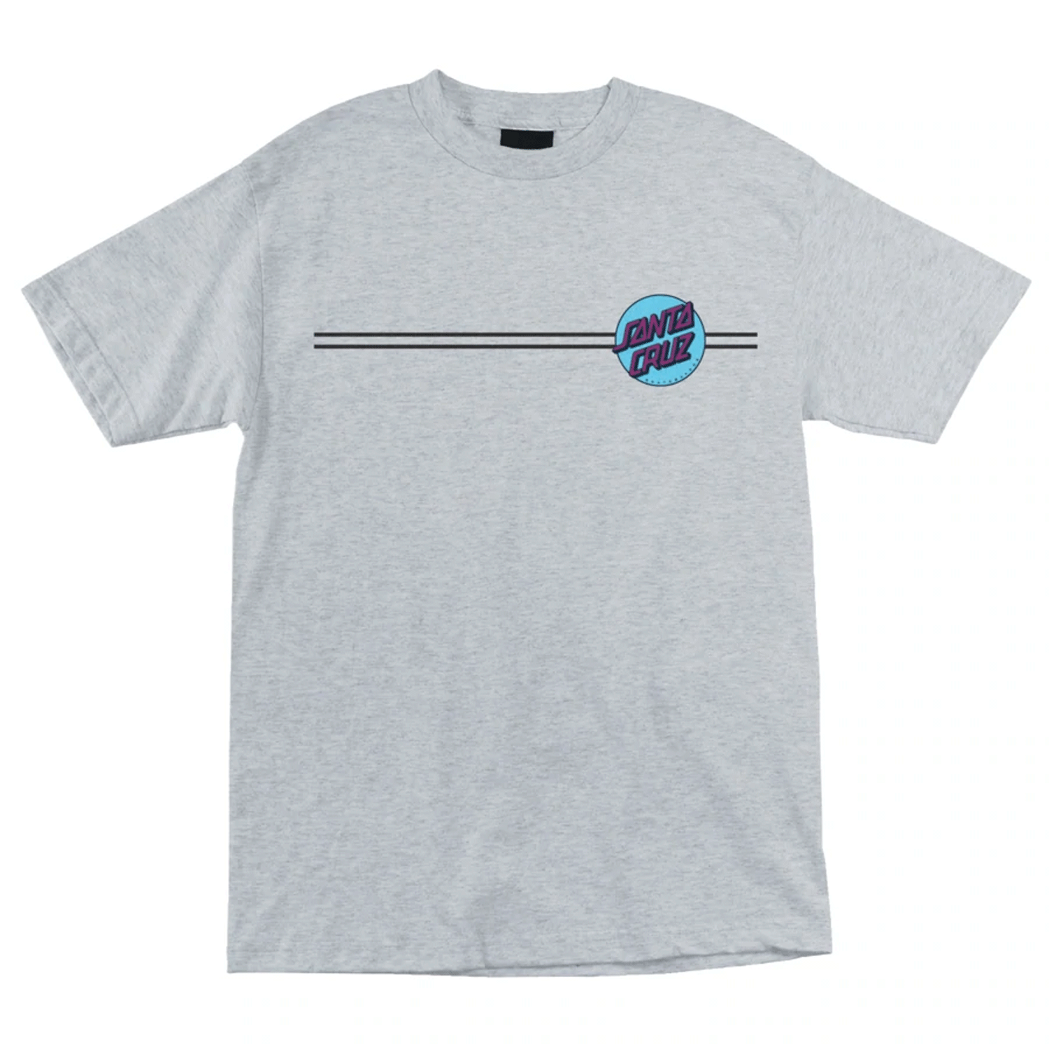 ALTRA Santa Cruz Skateboards Shirt Other Dot Heather Grey Blue