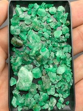 59.15 Carats Natural Emerald rough lot faceted grade from Swat Pakistan