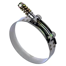 2PCS (105-113mm) T-Bolt Spring Clamp Turbo Intake Intercooler Hose Clamp