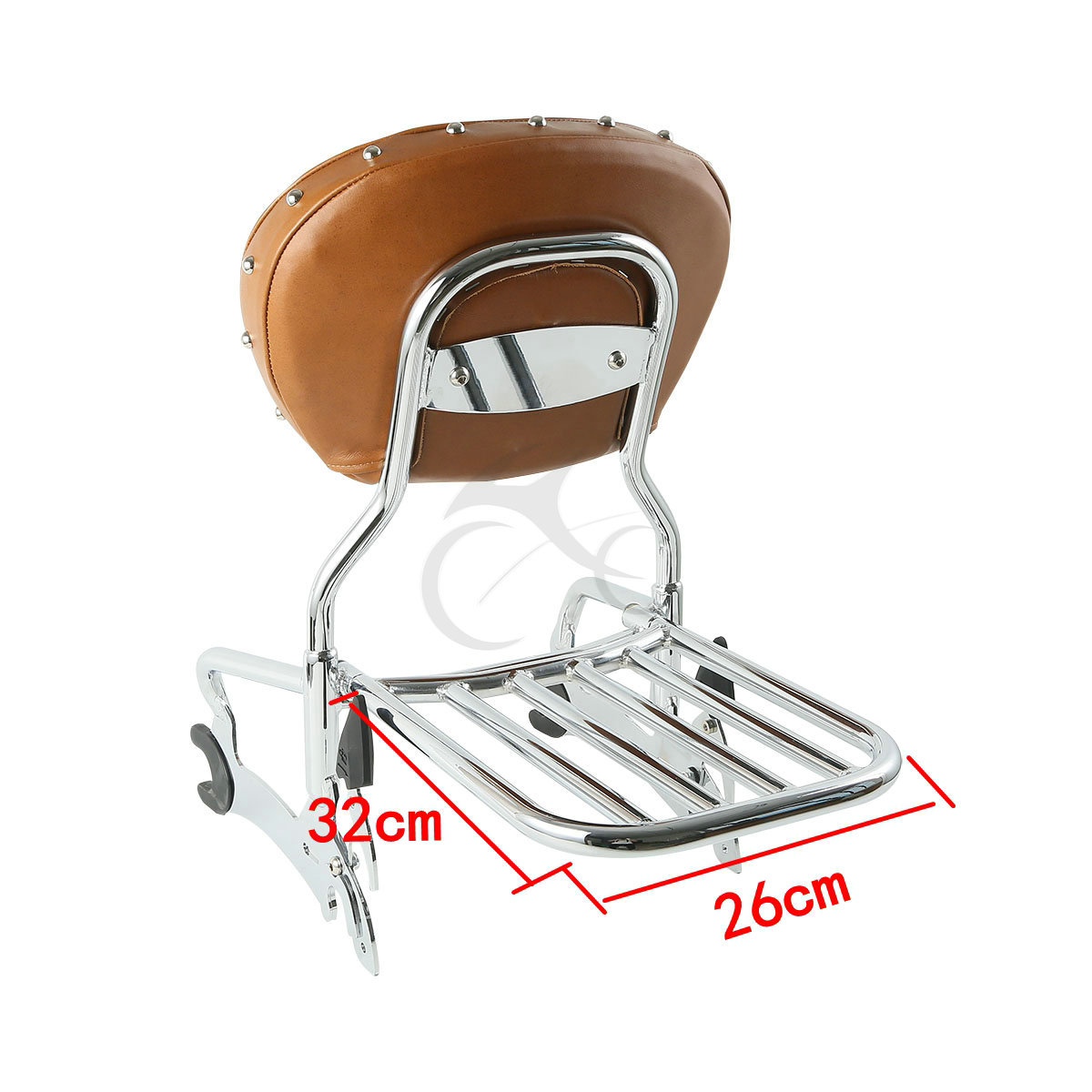 12 Backrest Sissy Bar Luggage Rack Fits For Indian Chief Vintage 2014-2018 2015